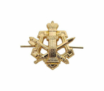 Эмблема петличная ФСИН золотая