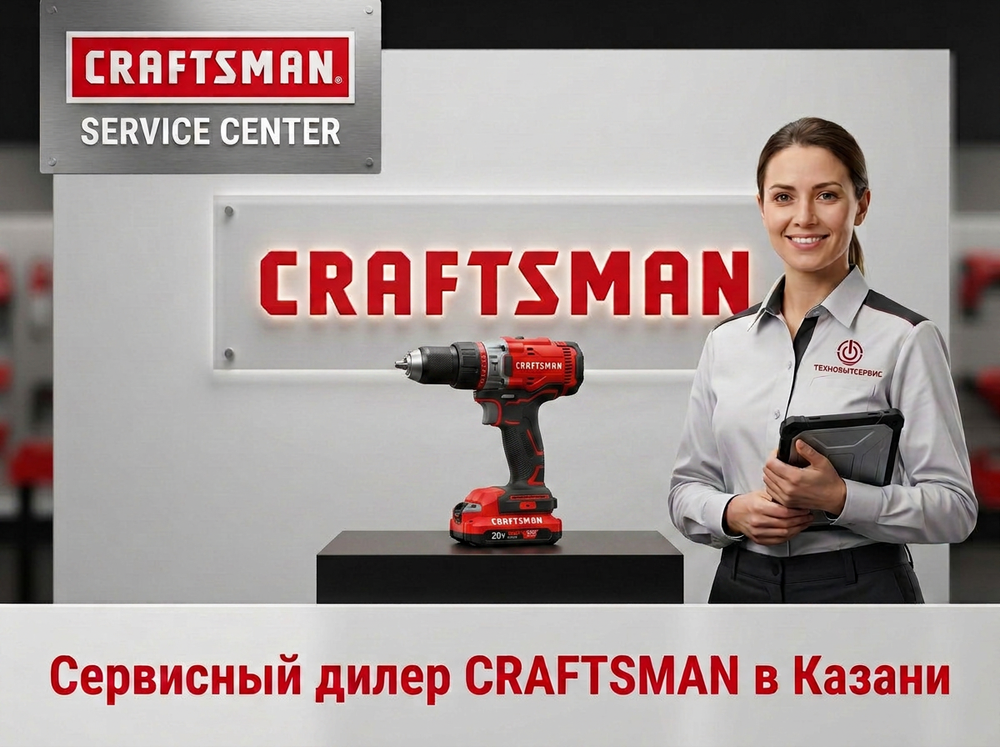 Ремонт шуруповерта Craftsman в Казани
