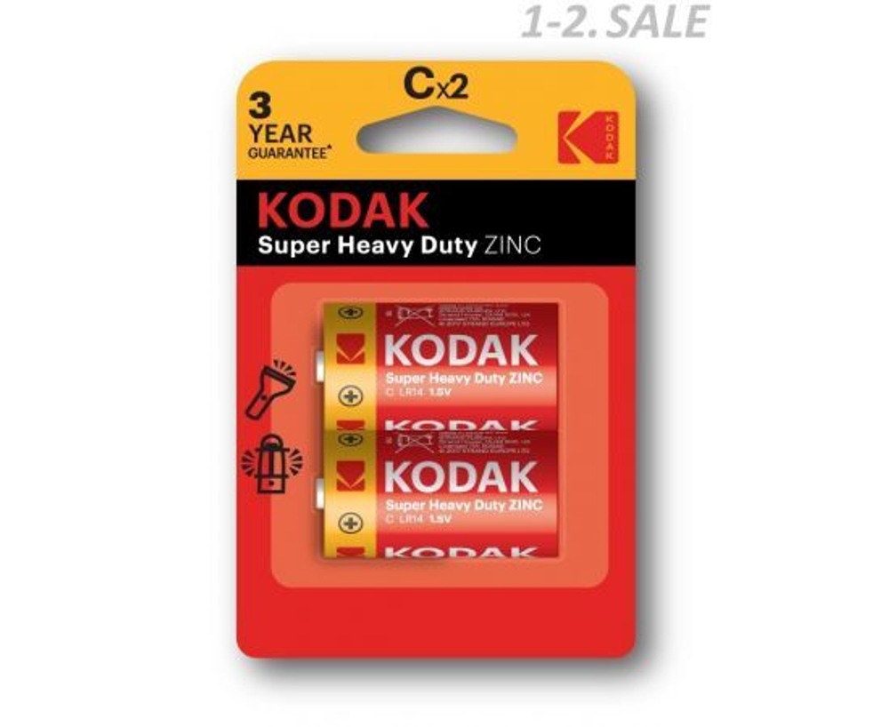 Элемент питания Kodak  R14/343 BL2