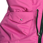 Парка для девочек 2701-07 мембрана р.122-128 фуксия (Ириска)