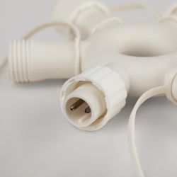 Разветвитель ЭРА ERAPS-OR2 круговой для гирлянд 6 гнезд IP44 ПВХ 24 В | Профессиональное праздничное и новогоднее освещение