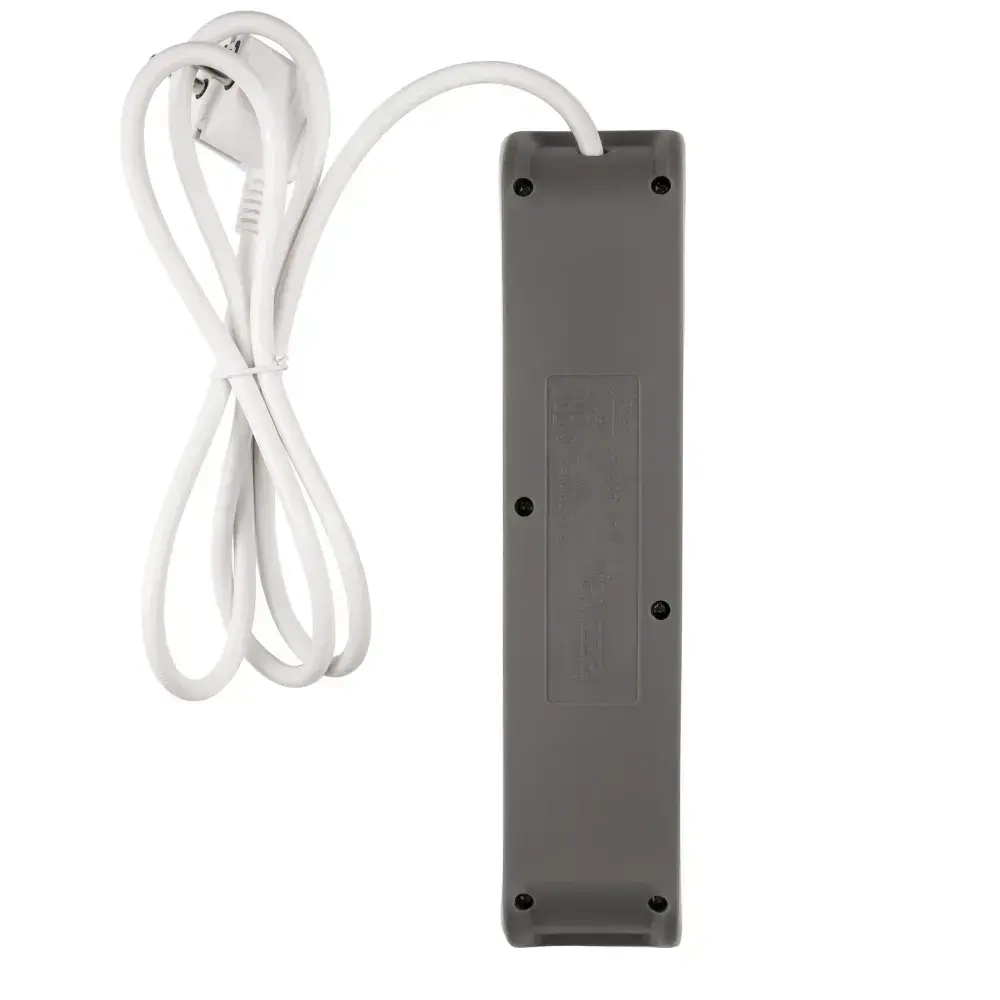 Удлинитель бытовой с заземлением и выключением Jazzway ET-04-300W