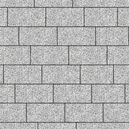 Тротуарная плитка ПРЯМОУГОЛЬНИК 300х150 мм - Стоунмикс Белый с черным