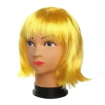Парик карнавальный «Каре золотистое»
