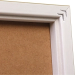 Картина интерьерная в раме «САНТИМО», синий цветок, 40*60см (термоусадочная пленка)