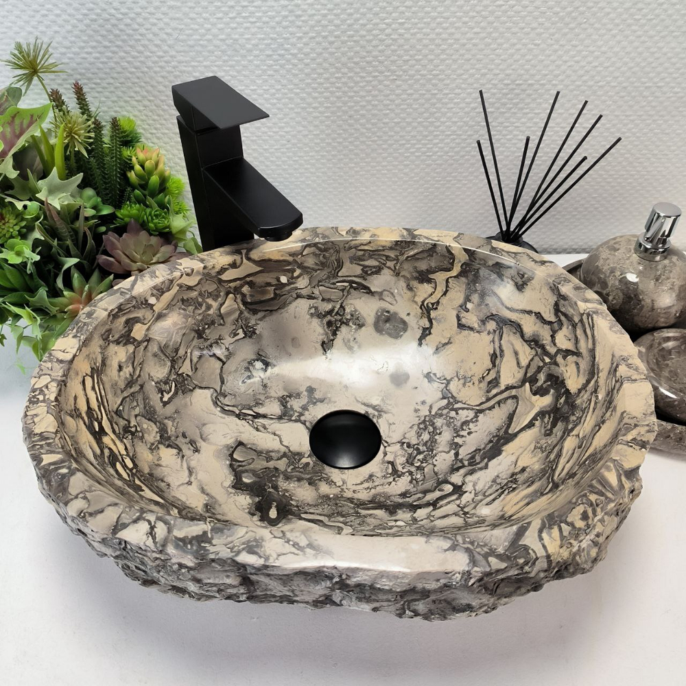 Раковина из мрамора Erozy Doreng EM-62767 (48*37*15) 117