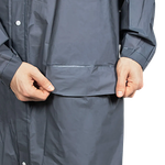 Плащ-дождевик Следопыт PF-RC-07 76х130см Плотный eva с козырьком на капюшоне и чехлом цв.Серый -