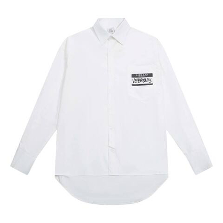 Рубашка Vetements