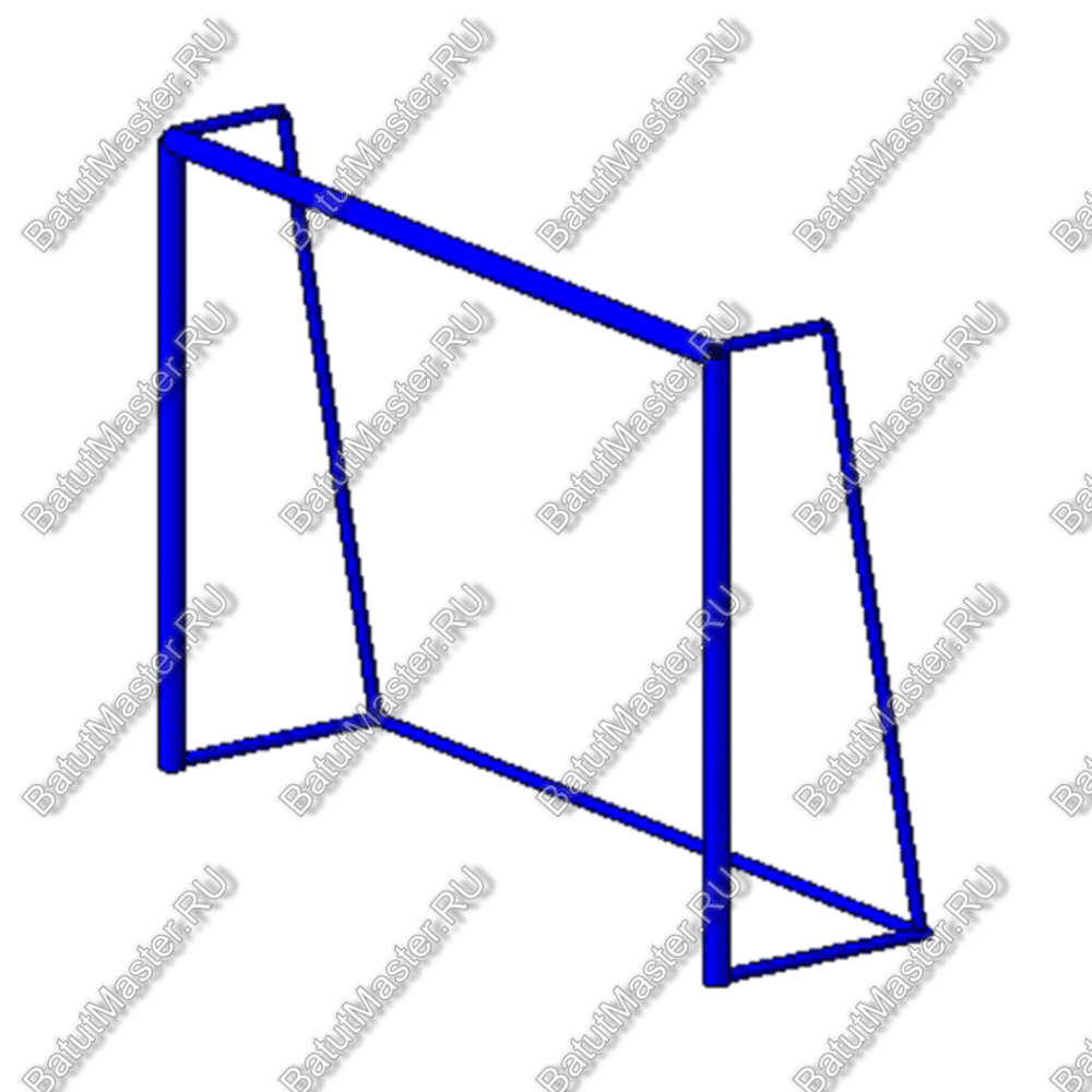 ВОРОТА ДЛЯ МИНИ ФУТБОЛА (ПАРА) БЕЗ СЕТКИ