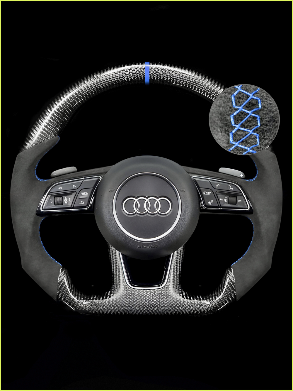 Custom Steering Wheel Audi
