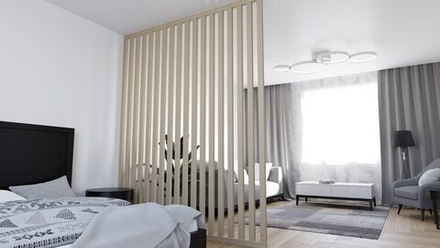 Брус интерьерный, Шимо Светлый, 40*60