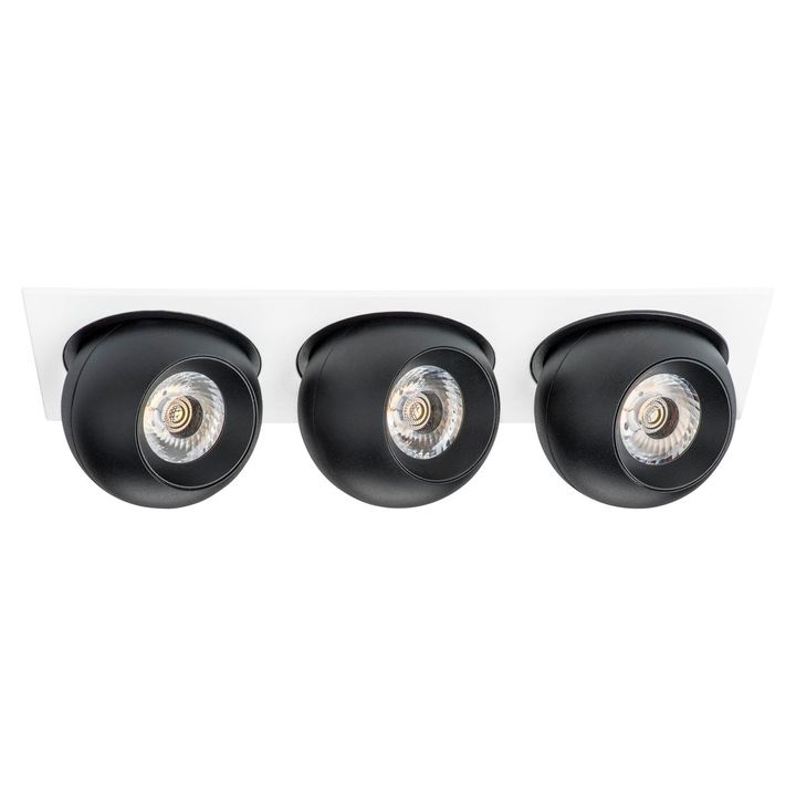 Комплект из светильника и рамки Lightstar Intero Ball (217536+217074+217074+217074) i536747474