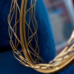 Настенное зеркало Лорентин Голд Объект мечты