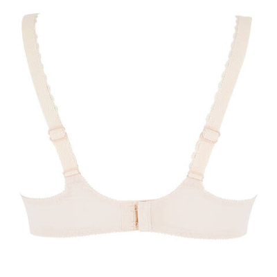 Бюстгальтер Ashley с вышитыми цветами (Размер: 80F) (Цвет: молочный)