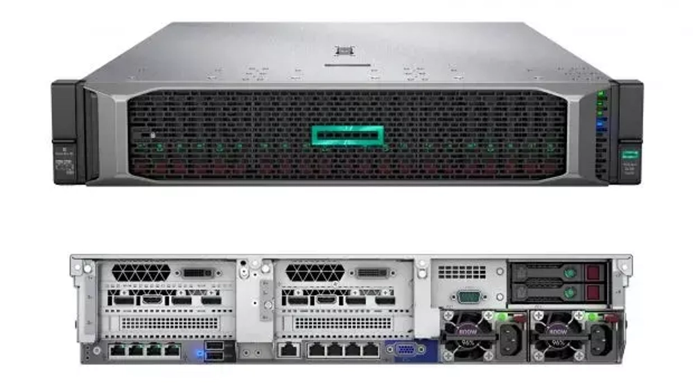 Сервер HPE DL380 G10+ P55248-B21 (1xXeon5315Y(8C-3.2G)/ 1x32GB 2R/ 8 SFF BC U3/ MR416i-p 4GB/ 2x10Gb SFP+/ 1x800W/3yw)