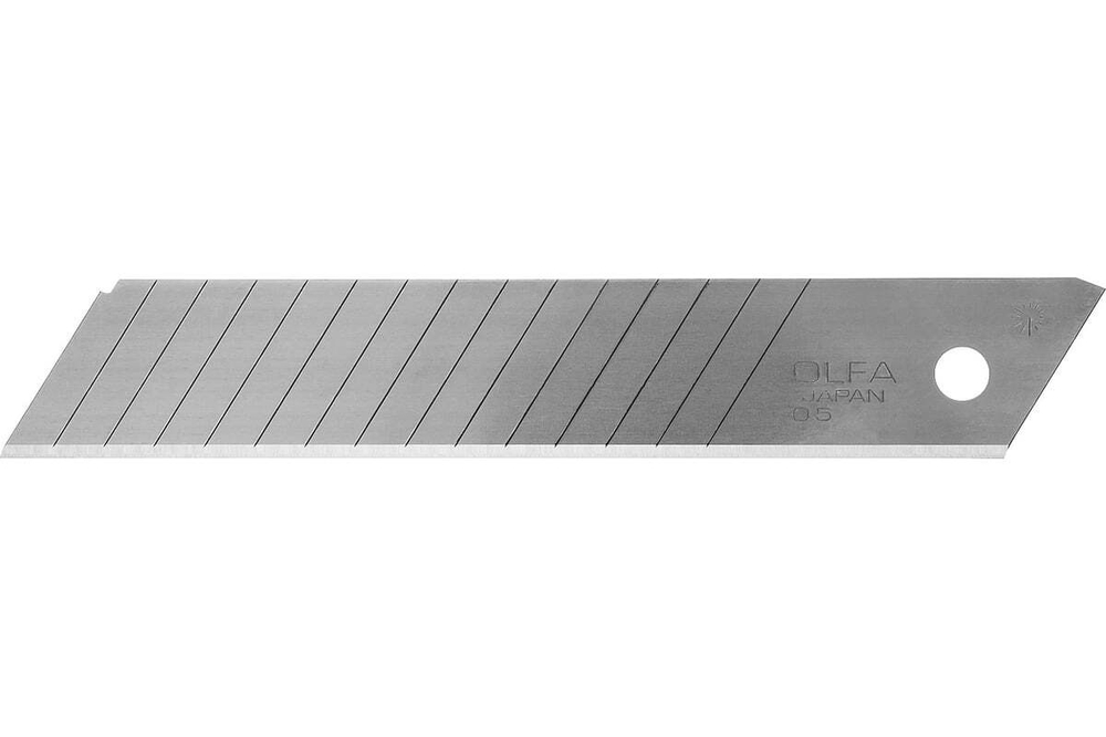 Сегментированные лезвия OLFA 15 сегментов, 18 мм, 10 шт OL-LBD-10
