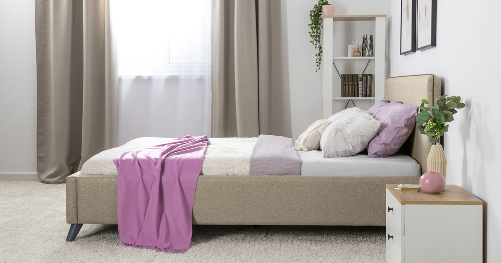 Кровать Мия 180 коричневая