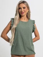 Блуза Карлотта (зеленая) Б15402-50М LT Collection