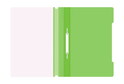 Скоросшиватель пласт. проз.верх.лист салатовая PS20lett