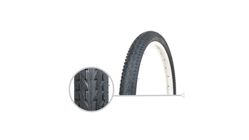 Покрышка HOGGER 26"x1.75 HG-1048, дорожная, TPI30, черная