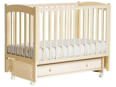 Детская кровать Woodix Colibri Go маятник универсальный WCI884 Слоновая кость