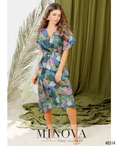Платье 2020-зеленый Minova