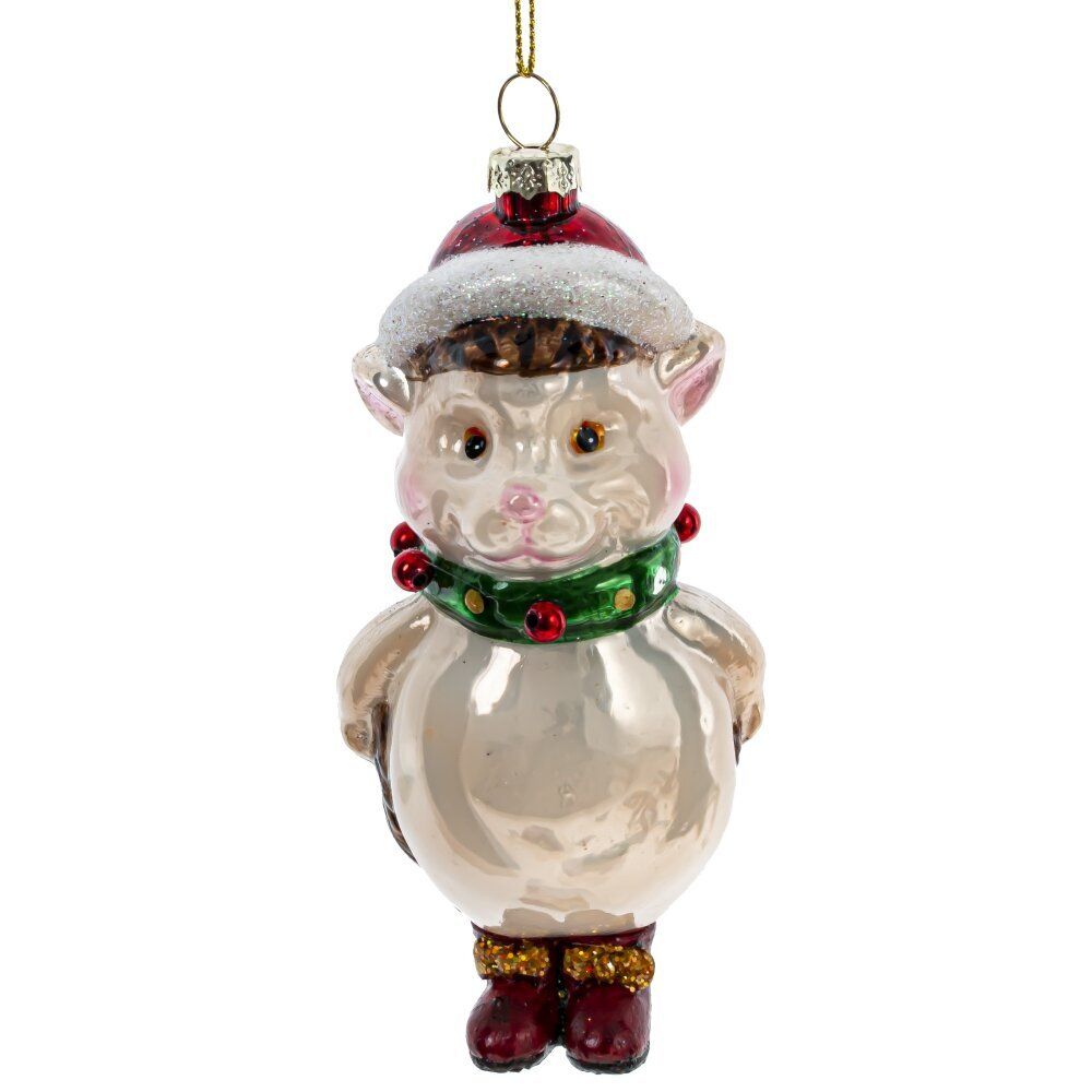 GAEM Украшение новогоднее "Ёжик", L6,5 W6,5 H14 см