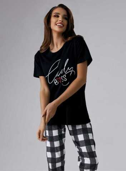 Пижама х/б бриджи+футболка УБФ0012