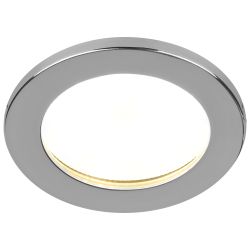 Светильник встраиваемый влагозащищенный ЭРА KL95 CH под лампу GX53 IP44 хром | 