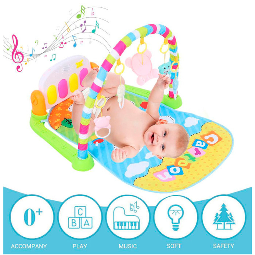 849599/OBL/Коврик развивающий на батарейках в коробке 9*30*45,5/105/81