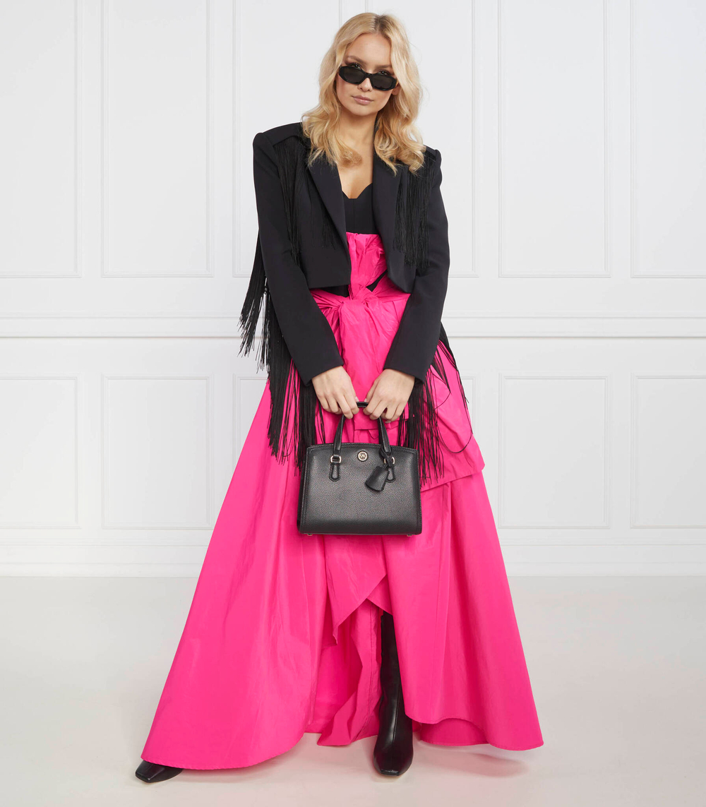 кожаная сумка-трапеция chantal Michael Kors - черный(30F2G7CM1T)