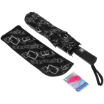 Зонт женский полуавтомат «Мэлано», микс 6 цветов, 8 спиц, d-100см, длина в слож. виде 30см