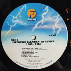 Винтажная виниловая пластинка LP Creedence Clearwater Revival 1968 / 1969 (USA 1978)