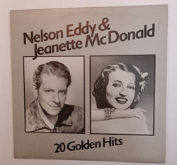 Винтажная виниловая пластинка Nelson Eddy & Jeanette McDonald 20 Golden Hits (Germany 1984)