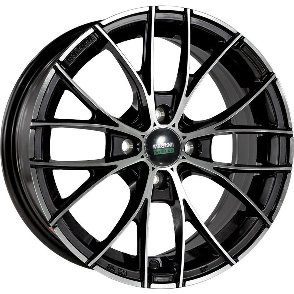 Megami MGM-28 6.5x15 4x100 ET 40 Dia 60.1 (BFP)