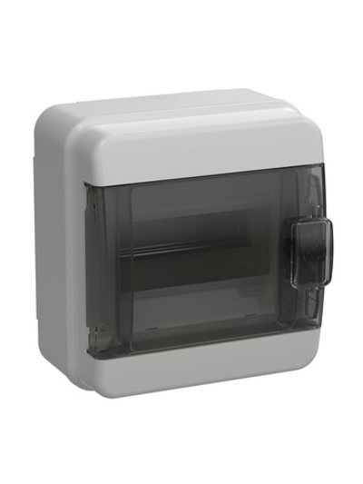 Корпус КМПн-6 TEKFOR IP65 черн. прозр. дверь пластик. IEK TF5-KP72-N-06-65-K03-K02