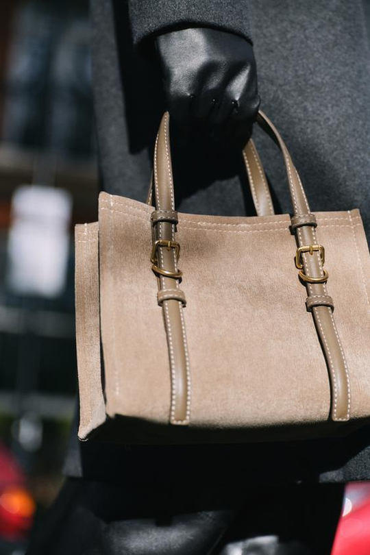 ZARA СУМКА-ШОПЕР МИНИ-ФОРМАТА, БЕЖЕВЫЙ