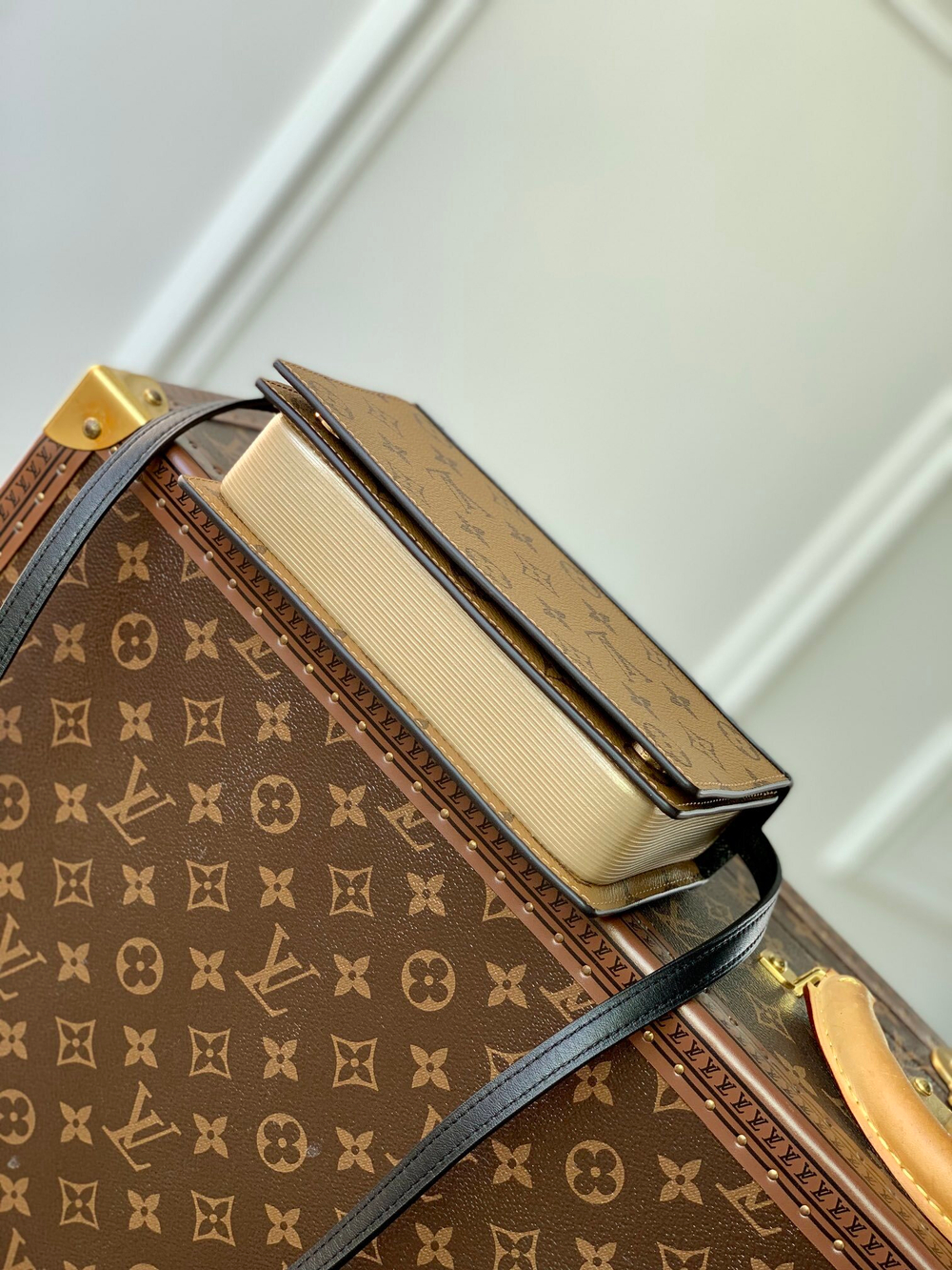 Louis Vuitton Book Chain Wallet