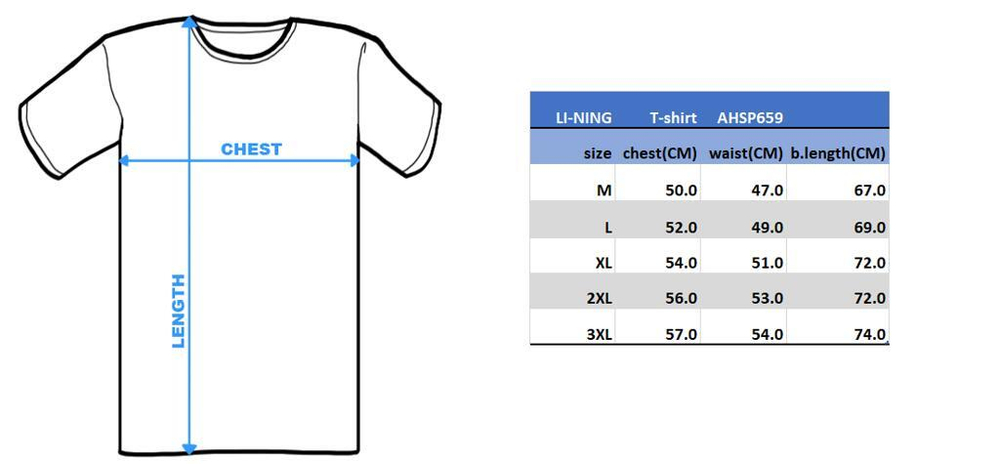 Li-Ning T-Shirt AHSQ109-1 white