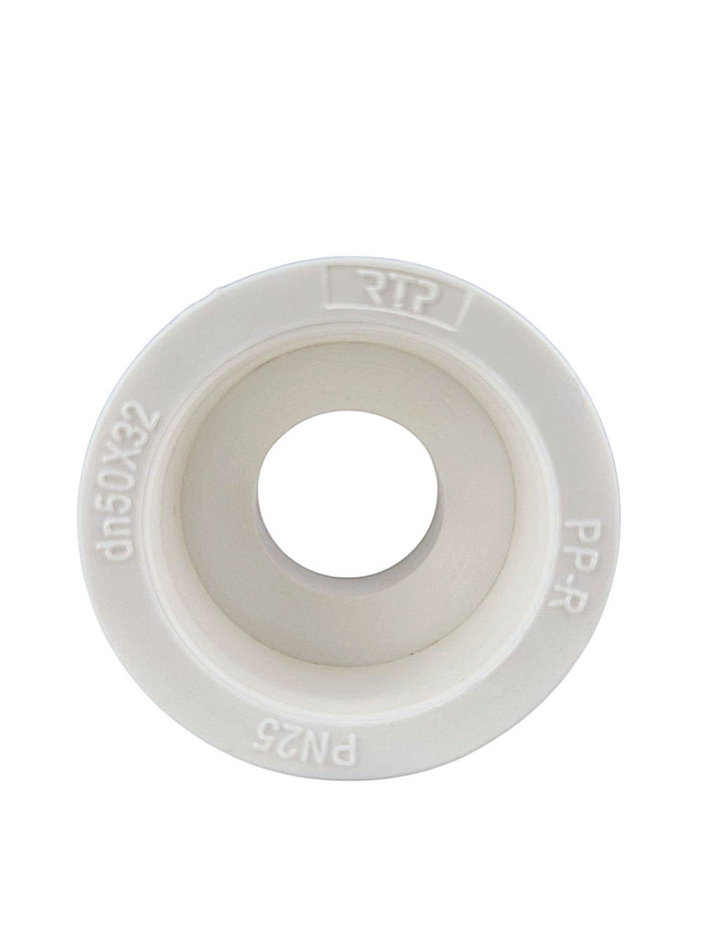 Муфта переходная PPR внутреннее/внутреннее присоединение  50х32,  белый, RTP (150/15)