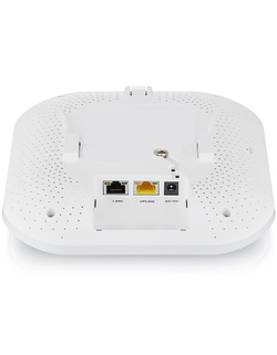 Точка доступа Точка доступа Zyxel NebulaFlex NWA210AX, WiFi 6, 802.11a/b/g/n/ac/ax (2,4 и 5 ГГц), MU-MIMO, антенны 4x4 , до 575+2400 Мбит/с, 1xLAN 2.5GE, 1xLAN GE, PoE, защита от 4G/5G, БП в комплекте