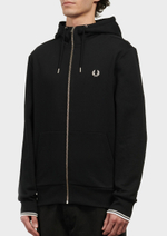 Толстовка FRED PERRY Hooded Zip Through Sweatshirt