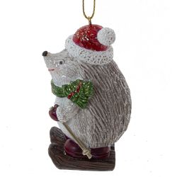 GAEM Фигурка декоративная подвесная "Ежик", L4 W5 H8 см, 4в.