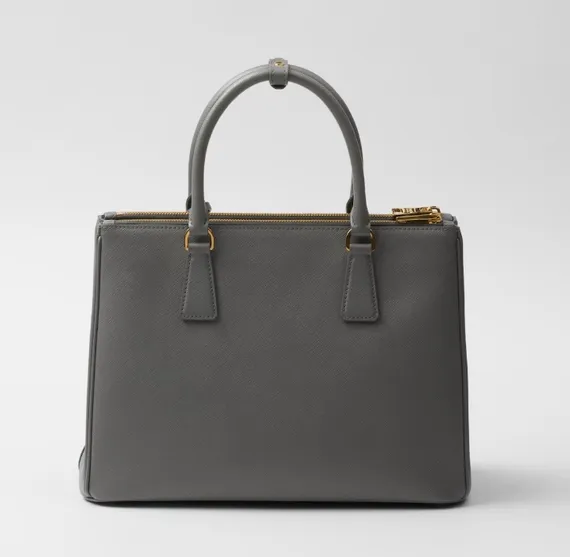 Большая сумка Prada Galleria из сафьяновой кожи