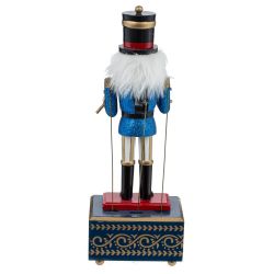 GAEM Фигурка декоративная "Щелкунчик" с музыкой и движением,, L11,5 W10 H32 см