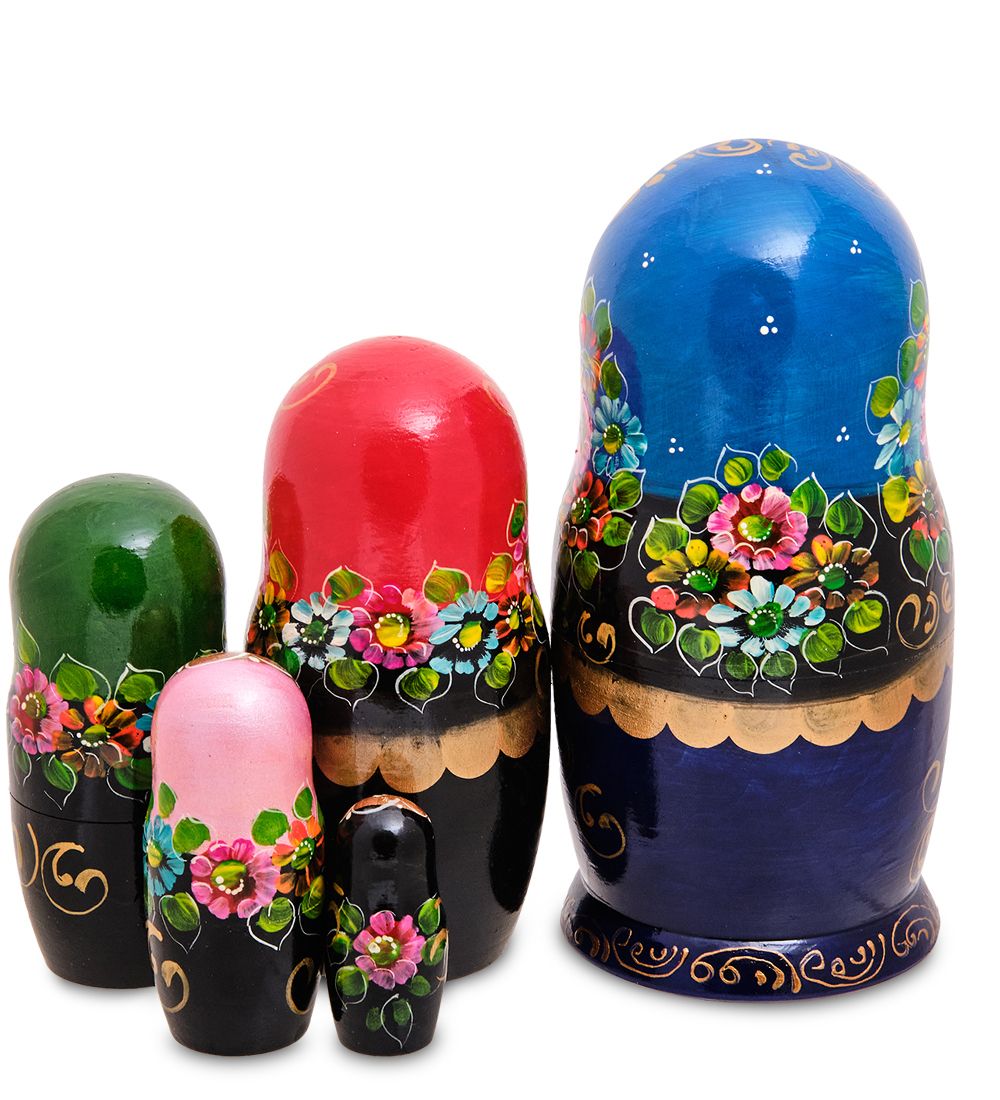 Народные промыслы МР-41/ 2-D Матрешка 5м «Алевтина»