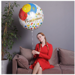 Шар фольгированный «С Днём Рождения. Шары Конфетти», 45 см / 79 см