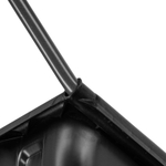 Движок для уборки снега пластиковый, 695 х 540 х 1460 мм, стальная рукоятка, Сибртех