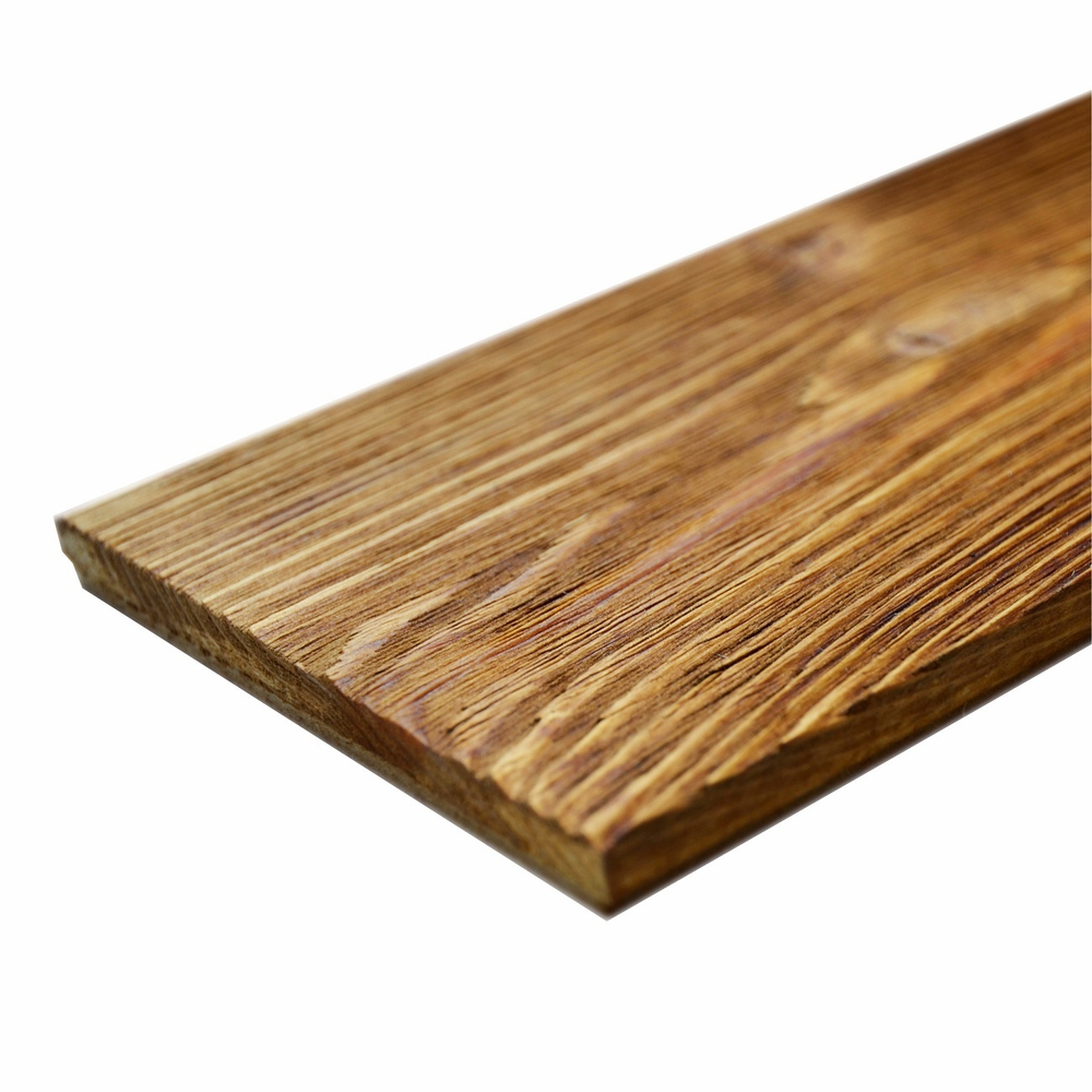 Стеновая панель из амбарной доски декор Махагон