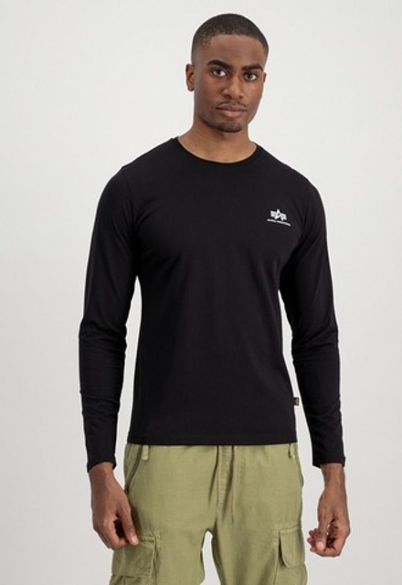 Лонгслив мужской ALPHA INDUSTRIES Basic LS Small Logo